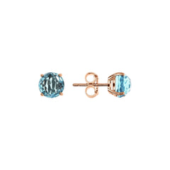 Orecchini Bronzallure Essentiel a Bottone con Prisma Gem Taglio Mosaico -