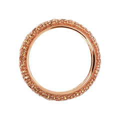 Bronzallure Eternity Ring in Clear Cubic Zirconia Pavé