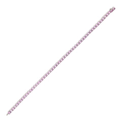 Bronzallure Tennis Bracelet with Round Cubic Zirconia