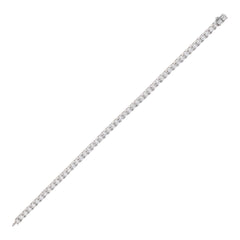Bronzallure Tennis Bracelet with Round Cubic Zirconia