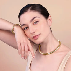 Collana Etrusca Girocollo Tubogas