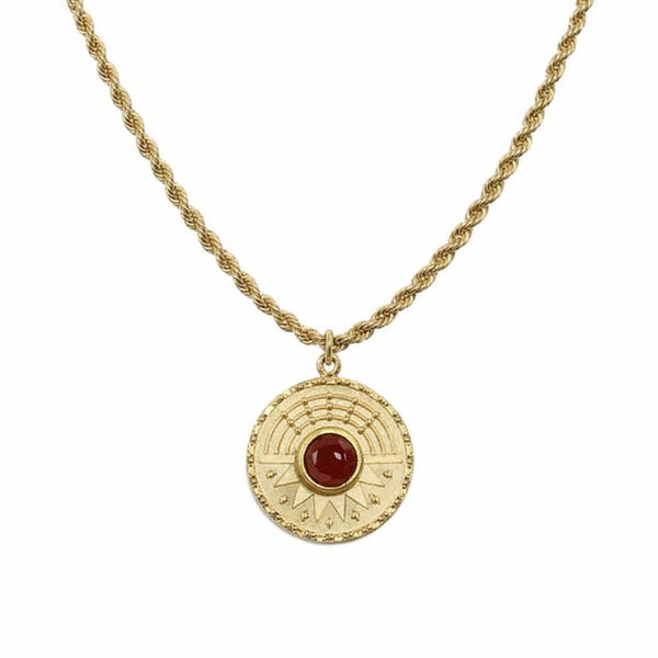 Collana Nove25 Il Sole Corniola N25PEN00352
