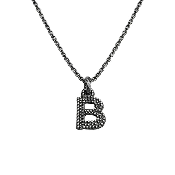 Collana Nove25 Iniziale B Puntinata N25COL00359