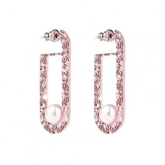 Rebecca R-Zero Pearl Rosè Earrings