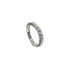 Anillo Leo Pizzo en oro blanco y diamantes