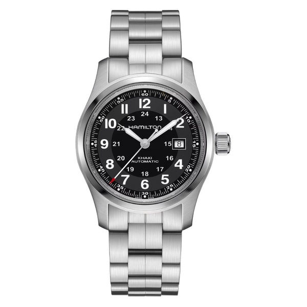 Orologio Hamilton Khaki Field Automatico Nero 42 mm H70515137