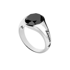 Anello Zancan Uomo In Argento Con Onice EXA238