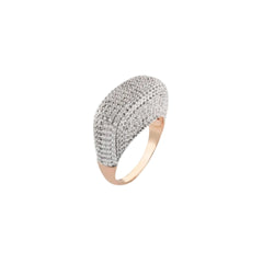 Anillo Dream con pavé de circonitas blancas