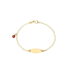 Stroili Bracelet with Ladybug Charm Holy 9 KT Yellow Gold 1415883