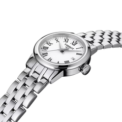 Orologio Tissot Classic Dream al Quarzo con Quadrante Bianco e Numeri Romani T1292101101300