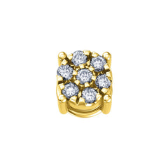 Charm Elements Starlight in oro giallo e diamanti ECF10352.003