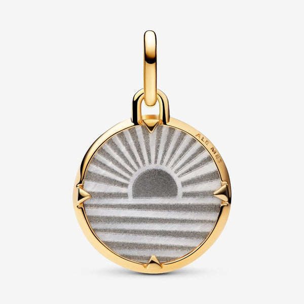Charm Pandora Medallion Alba Pandora ME Placcatura In Oro 14k 763859C01