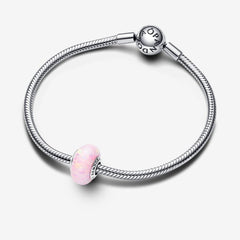 Pandora Pink Glitter Opal Charm