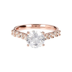 Anillo Bronzallure en Rosè Dorado y Circonita Cúbica