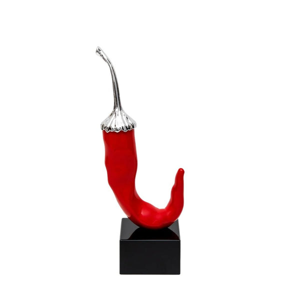 Peperoncino Sequenze Rosso e Argentato PP0301/2
