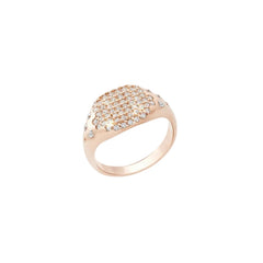 Anello Sogni Chevalier Quadrato Pavé AN039RB