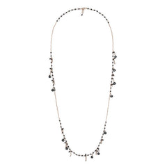 Ishwara Necklace with Black Spinel