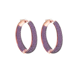 Pendientes Dreams Circle Pavé