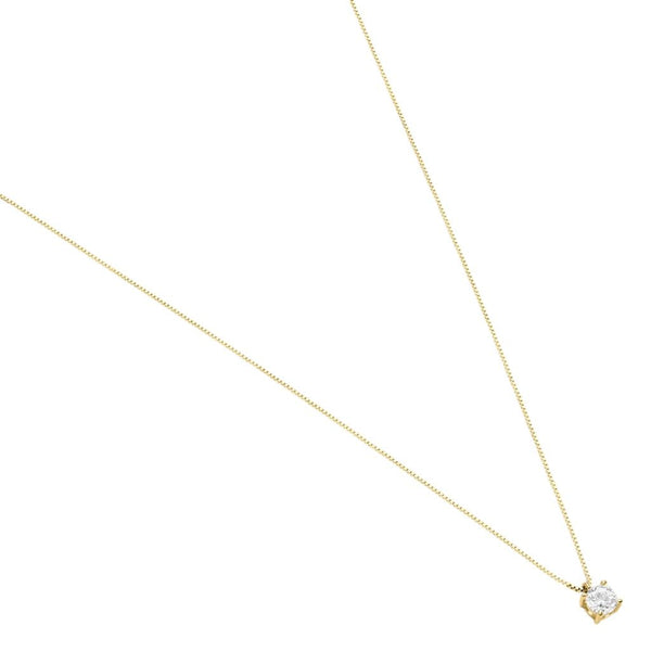 Collana Stroili Punto Luce Claire Oro Giallo 9 KT Maglia Veneziana Cubic Zirconia1433822