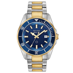 Orologio Bulova Marine Star Bicolore Con Quadrante Blu 98B334