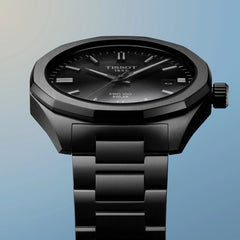 Reloj Tissot PRC 100 Solar 39 mm Total Black