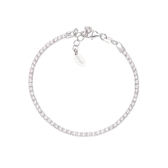 Bracciale Amen Tennis Con Zirconi Bianchi -