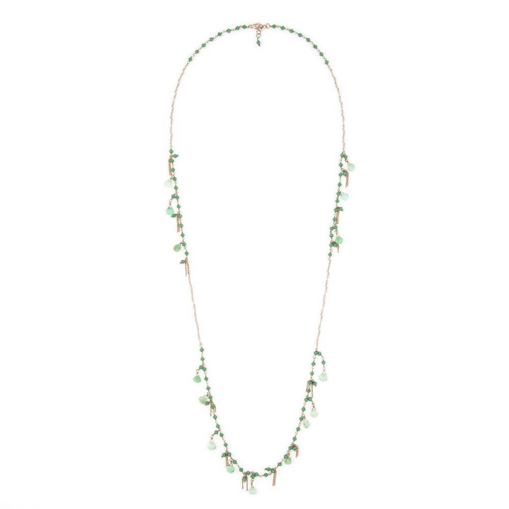 Collana Ishwara con Crisoprazio SS0418GR/CR
