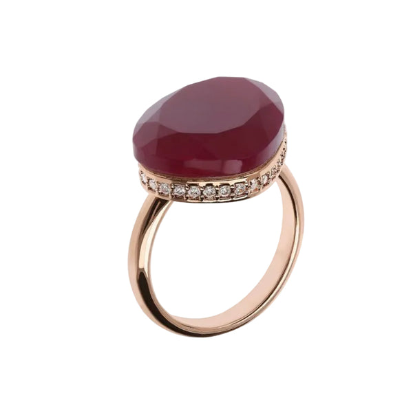 Precioso anillo Bronzallure con piedra natural