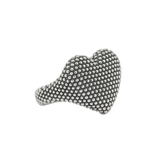 Nove25 Chevalier Dotted Heart Ring