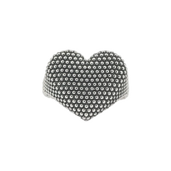 Nove25 Chevalier Dotted Heart Ring