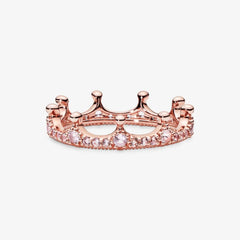 Pandora Luminous Crown Ring Rose
