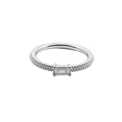 Nove25 Anello Fedina Puntinata Small Mirror N25ANE00541