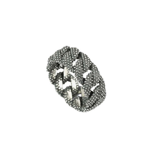 Anello Nove25 Grumetta Puntinata in Argento N25ANE00265