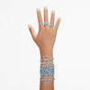 Anillo de eternidad Swarovski con cristales Swarovski luminosos, línea Vittore