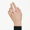 Anello Swarovski Sublima Pavè Bianco -