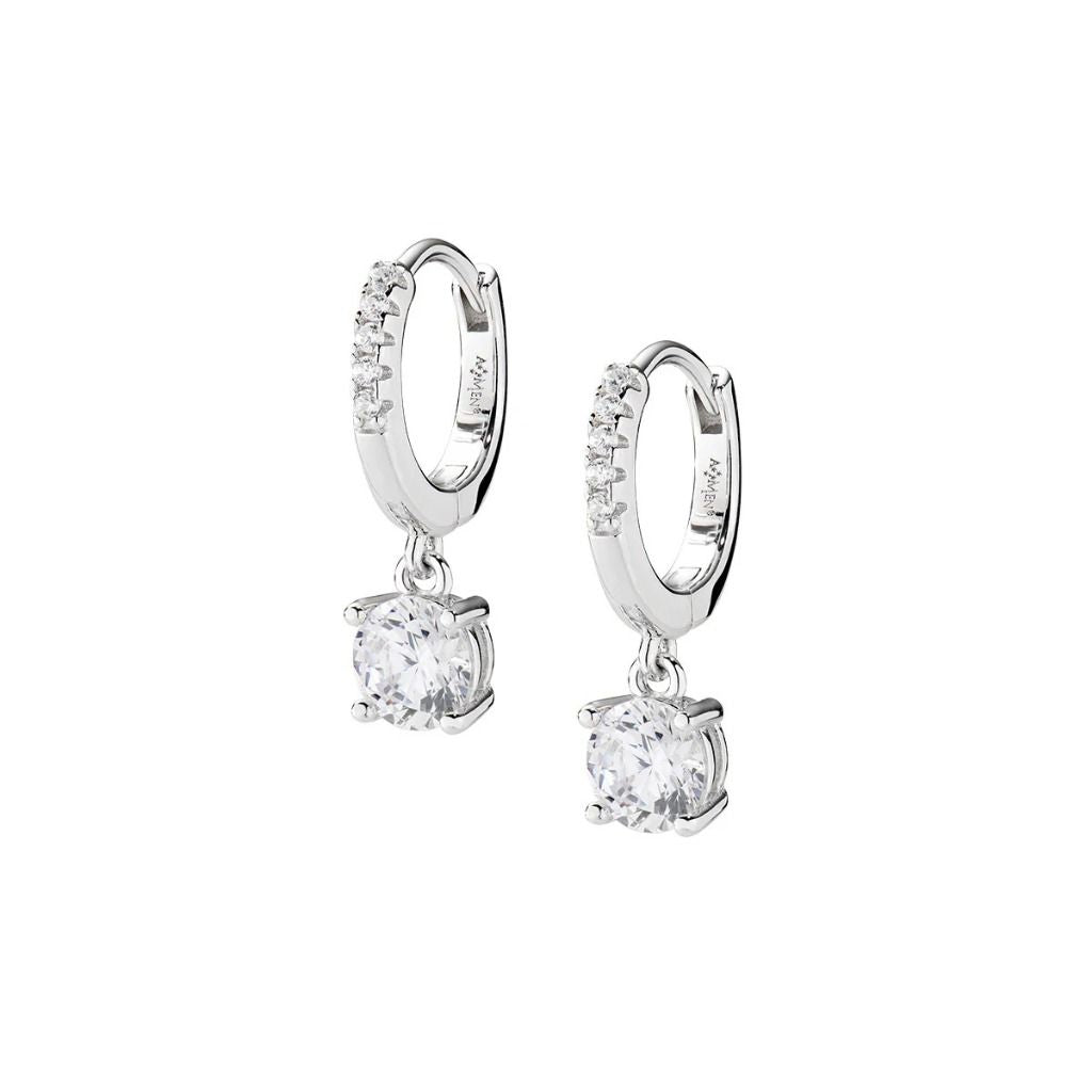 Orecchini Amen Huggies Punto Luce -