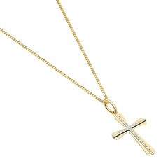 Ciondolo Stroili Croce Holy Oro Bicolore 9 KT 1411713