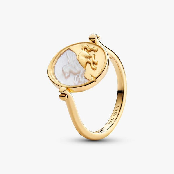Anello Pandora Medallion Pegaso "Ex Animo" Reversibile 164812C01