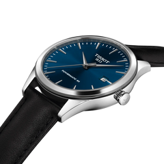 Tissot Classic Dream Automatic Blue Watch with Leather Strap