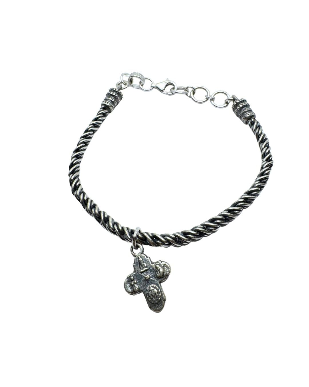 Bracciale Maria Cristina Sterling Icone con Croce