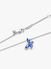 Collana Pandora Farfalla Luminosa Blu 394232C01