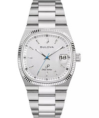 Orologio Bulova Da Uomo Seville Classic Con Quadrante Argento 96B444