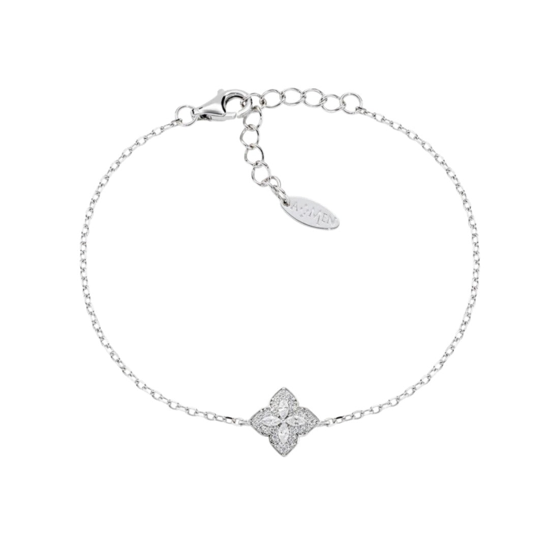 Bracciale Portofino in Argento con Zirconi -
