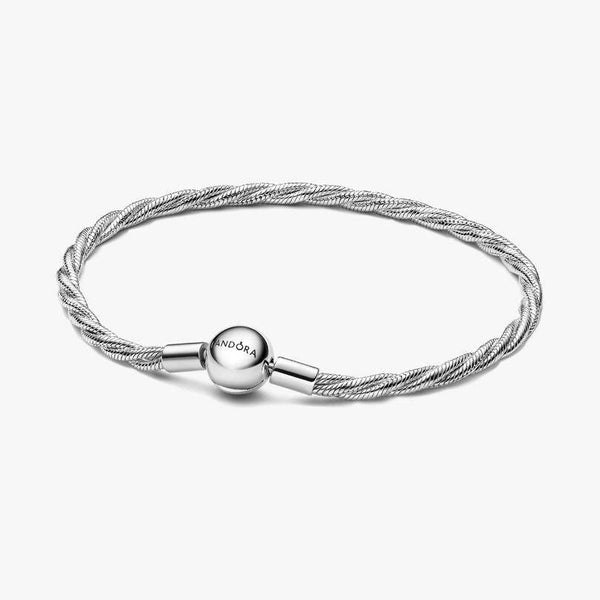 Bracciale Pandora Maglia Snake Ritorta Con Chiusura Rotonda 593757C00