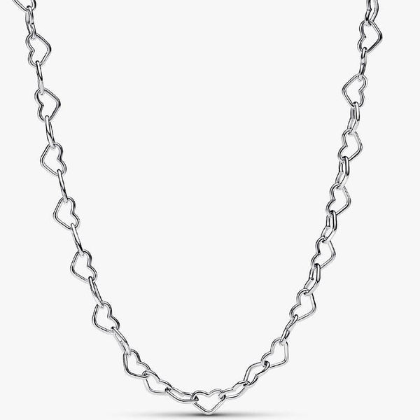Collana Pandora Catena Di Cuori 393334C00