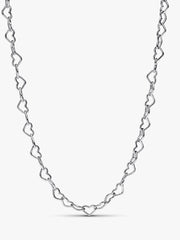 Collana Pandora Catena Di Cuori 393334C00