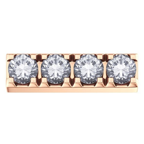 Elements Lucciole in Oro Rosa e Diamanti 0,04 ct