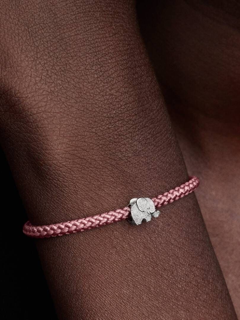Mini Charm Pandora Elefante Effetto Diamantato 794528C00
