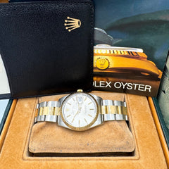 Orologio Rolex Oyster Perpetual Date 15053 Acciaio Oro 34 mm