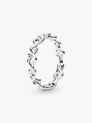 Anello Pandora Cuori Intrecciati
